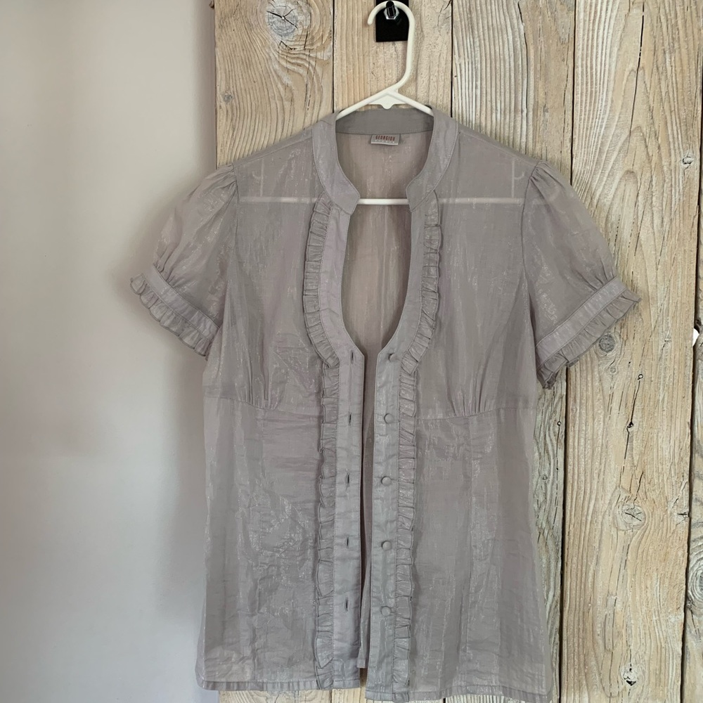 Georgiou Studio blouse. Size: L
